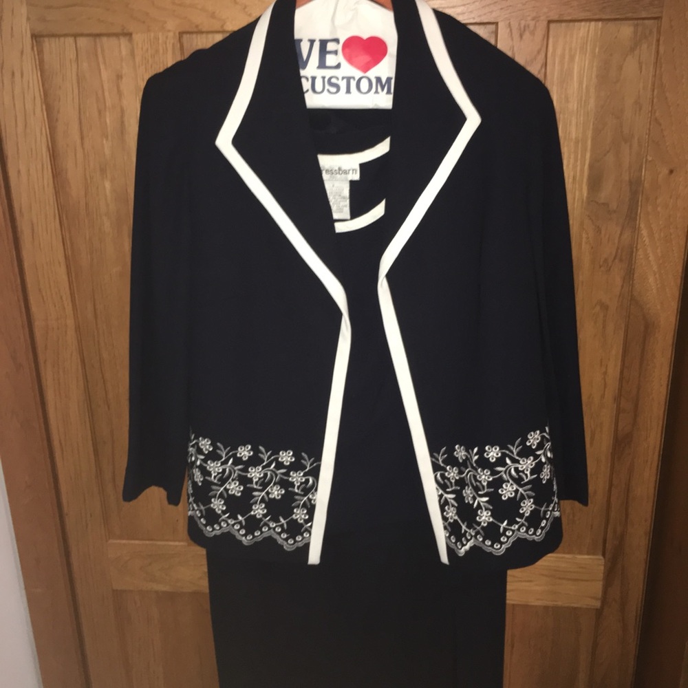 Navy Blue 3 Piece Suit